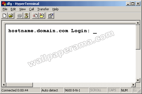 Start Program Terminal Console